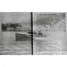 1908 1910 1913 CANOT COURSE MONACO CRUISER BRASIER DESPUJOLS SIZAIRE 3 JOURNAUX