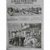 1861 1872 1873 ALSACE FETE ROI PAQUES OEUF CABARET MARIAGE PROTESTANT 4 JOURNAUX