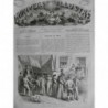 1861 1872 1873 ALSACE FETE ROI PAQUES OEUF CABARET MARIAGE PROTESTANT 4 JOURNAUX