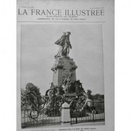 1910 FI NIUSSEVILLE METZ MONUMENT GLOIRE SOLDAT FRANCAIS CHAMP HONNEUR