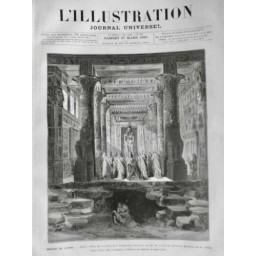 1880 I THEATRE OPERA AÏDA LOCLE NUITTER MUSIQUE VERDI TEMPLE