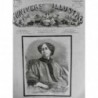 1876 UI PERSONNALITES GEORGE SAND PORTRAIT VIE OEUVRES PHOTO NADAR