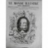 1880 MI PERSONNALITES JACQUES OFFENBACH COMPOSITEUR MUSICIEN INSTRUMENT MORIN