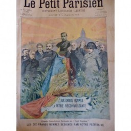 1904 PP HISTOIRE GRANDS HOMMES PATRIE NAPOLEON HUGO PASTEUR