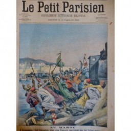 1907 PP MAROC CASABLANCA MASSACRE FRANCAIS TRIBUS MAROCAINES