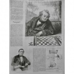 1857 I JEAN AUGUSTE ALEXIS SAUVAGE INVENTEUR INGENIEUR MECANICIEN PORTRAIT