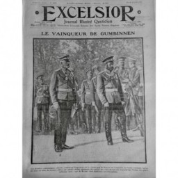 1914 E RUSSIE VICTOIRE GUMBINNEN TZAR GRAND DUC NICOLAS VIVIANI