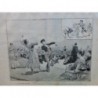 1887 MI THEATRE ILLUSTRE FERIA SEVILLA SPECTACLE AGOUST DANSE DESSIN MARIE