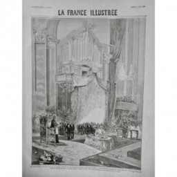 1886 FI ROI REINE PRINCE MARIAGE DUC BRAGANCE PRINCESSE AMELIE D'ORLEANS LISBONN