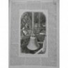 1851 I PARIS EGLISE NOTRE DAME REMPLACEMENT BOURDON TOURS CLOCHE