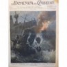 1908 DC CROISEUR ANGLAIS SQUARCIA DESTROYER TIGER MANCHE EQUIPAGE COLLISION