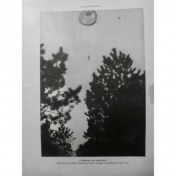 1917 I PARACHUTE OBSERVATEUR SAUCISSE INCENDIE ENNEMI ATTERRISSAGE PARACHUTE BOI