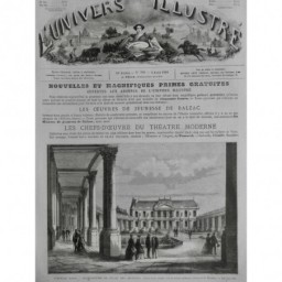 1868 UI BIBLIOTHEQUE PARIS RESTAURATION PALAIS ARCHIVES