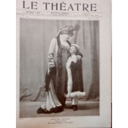 1909 THEATRE REJANE IMPERATRICE CONSTANCE DREVER VEUVE JOYEUSE POUZOLS SAINT PHA