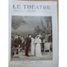 1909 THEATRE FERRÉ DELZA LELY ROUSSEL BORGO LAVALLIERE MEGARD OISEAU BLESSÉ