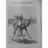 1896 I GUERRE ANGLAIS SOUDAN EGYPTE MEHARISTES AVANT GARDE ANGLO EGYTIENNE