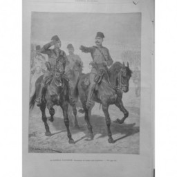 1896 UI GUERRE ANGLAIS SOUDAN EGYPTE KITCHENER COMMANDANT TROUPE ANGLO EGYPTIENN