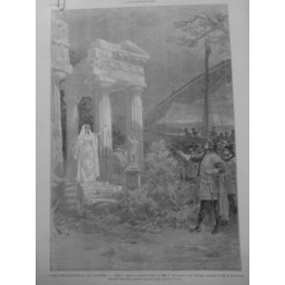 1896 I DUVERNOY THEATRE OPERA HELLÉ DULOCLE NUITTER CARON RUINE TEMPLE DIANE