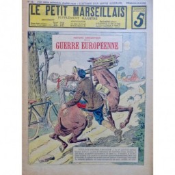 1914 1918 PM CYCLISTE CAVALIER ARMEE GUERRE EMBUSCADE CAPTURE