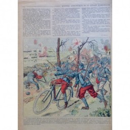 1914 1918 PM CYCLISTE CAVALERIE ARMEE GUERRE PELOTON CROIX HONNEUR