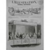 1857 I THEATRE STUTTGARD LOGE ROYALE GALA EMPEREUR IMPERATRICE GAILDRAU