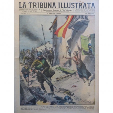 1939 TI CATALOGNE POPULATION HORREUR DOMINTION ROUGE LIBERTE