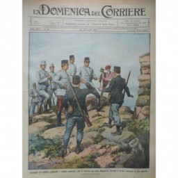 1911 DC GENERAL BORDER SOLDATS AUTRICHIENS CIME MANDRIOLO