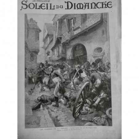 1901 SDD CHOUANS VENDEE GUERRE ROCHEJACQUELIN HEROS