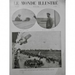 1912 MI AVIATION ROLAND GARROS BLERIOT CONSTRUCTION MONOPLAN MOTEUR GNOME