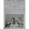 1888 UI CIRQUE D HIVER DOMPTEUR RUDESINDO LOUPS FOUET DRESSAGE