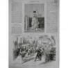 1870 MI BRUXELLES THEATRE ROYAL REPRESENTATION LOKENGRIN DUEL ESCRIME EPEE