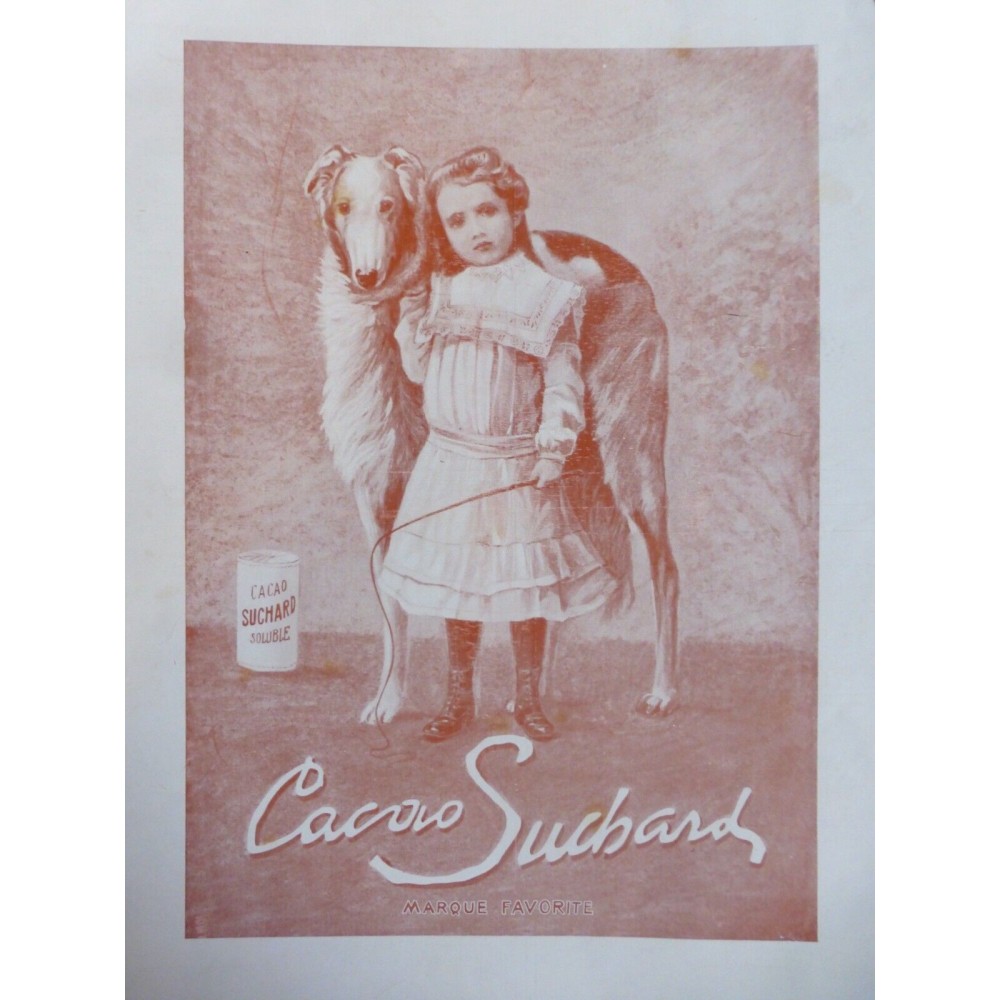 1909 F ENFANTS PUBLICITE CACAO SUCHARD