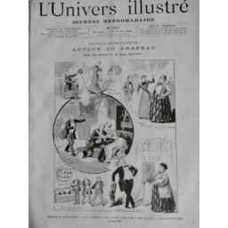 1890 UI THEATRE PALAIS ROYAL FEMMES AMIS COMEDIE BLUM TOCHE COSTUME DESTEZ