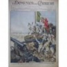 1911 DC GUERRE ITALIE TURQUIE LYBIE TRIPOLI MARIN FORT TURC SULTANIE DRAPEAU