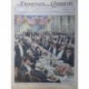 1913 DC PRÉSIDENT ÉTATS-UNIS PARLE BANQUET TÉLÉPHONE DISTANCE PUBLIC