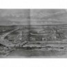 1867 I EXPOSITION UNIVERSELLE VUE GENERALE SEINE PONT IENA BATIMENT GALERIE FOUL