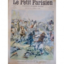 1902 PP SUD ALGERIEN TRIBU TOUAREG BATAILLE DEFAITE