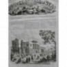 1867 I TEMPLE EGYPTE PALAIS VICE ROI MOSQUEE VISITE CHAPON ECRITURE 3 JOURNAUX