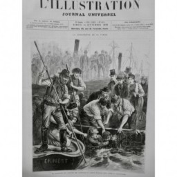 1878 I NAUFRAGE VAPEUR PRINCESSE ALICE NOYADE CADAVRE