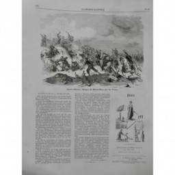 1876 FI SERBIE GUERRE D ORIENT ATTAQUE BABINA GLAVA ARTILLERIE