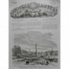 1867 UI PARIS CHAMP MARS TRAVAUX EXPOSITION UNIVERSELLE TEMPLE PROTESTANT RIOU