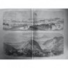 1866 UI PANORAMA BOUCHES CATTABO ADRIATIQQUE DESSIN M.F. KANITZ