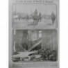 1915 E SERBIE SSALLE TRÔNE KONAK BELGRADE PALAIS ROYAL BOMBARDEMENT