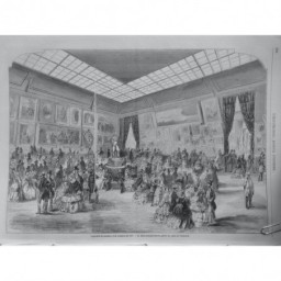 1857 I SCULPTURE EXPOSITION SALON PRINCIPAL GALERIE PALAIS INDUSTRIE