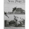 1914 TANK FRANCAIS MANGIN GOURAUD CONTRE ATTAQUE FRONT PETIT TANK 3 JOURNAUX