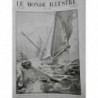 1905 MI COURSE MARITIME FRANCAISE CÔTRE SPINAKER