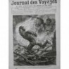 1881 JV NOUVELLE CALEDONIE CONDAMNATION SUPPLICE PAPOU HOMME EPINE FLAMME POUSSE