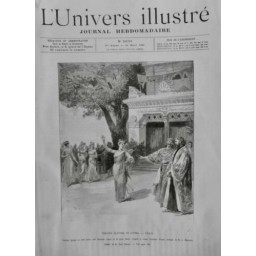 1894 UI THEATRE OPERA THAÏS GALLET ROMAN ANATOLE FRANCE MASSENET MUSIQUE DESTEZ