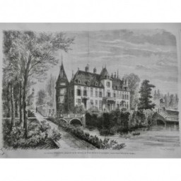 1868 MI CHATEAU AUGERVILLE M BERRYER PORTRAIT