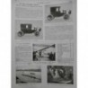 1905 ELECTRICITE VOITURE CAMION POMPIER KRIEGER PNEUS MICHELIN 2 JOURNAUX